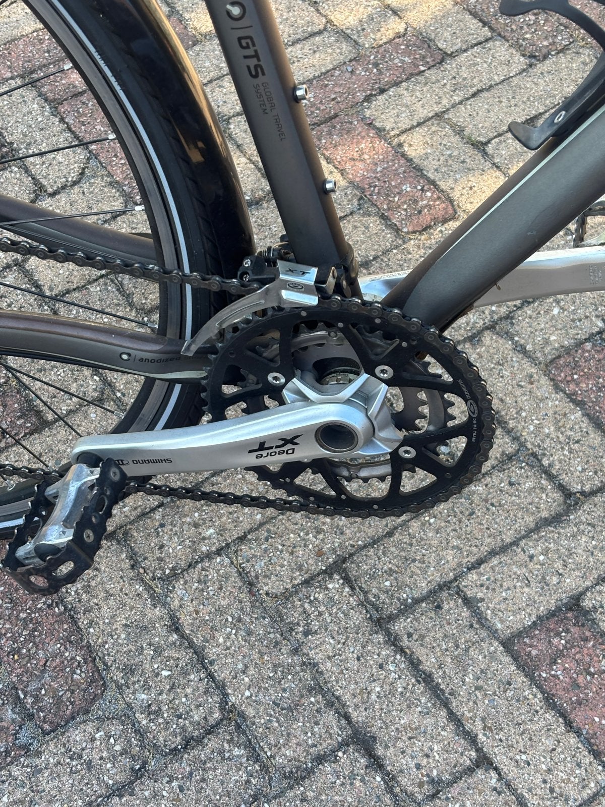 Mooie travel fiets met nieuwe banden, Overige merken, 28 inch, Gebruikt, Velgrem