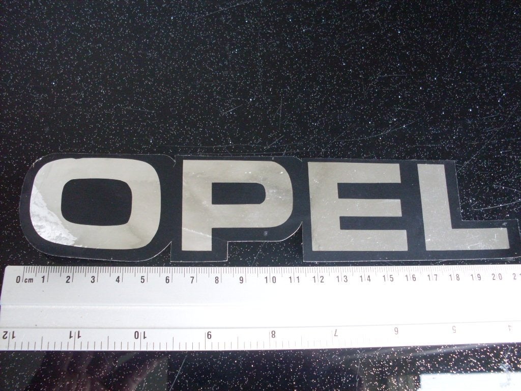 folie sticker opel, Verzamelen, Verzenden, Zo goed als nieuw, Auto of Motor