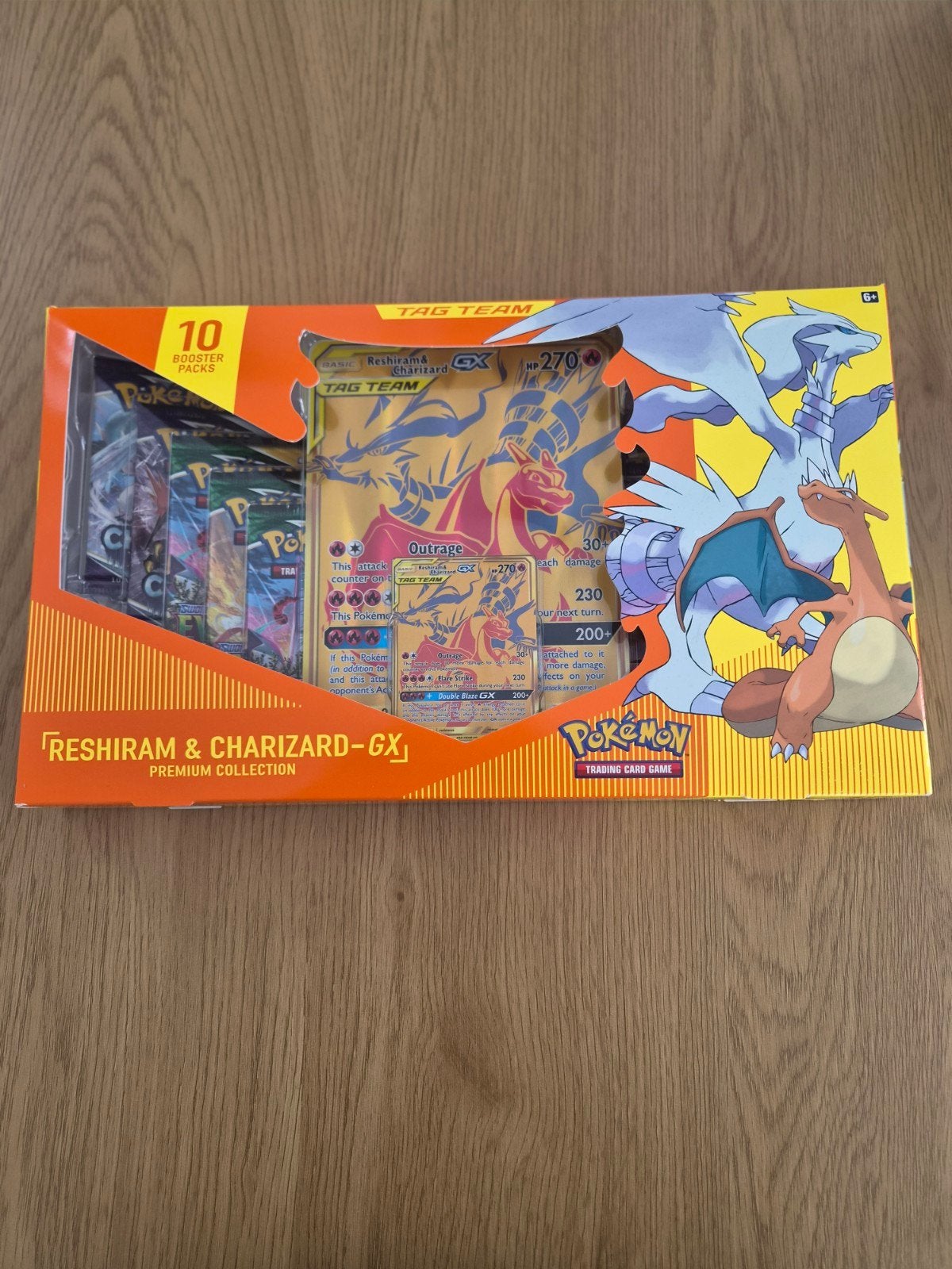 Pokémon Reshiram & Charizard-GX Premium Collectie Box, Ophalen, Nieuw, Overige typen