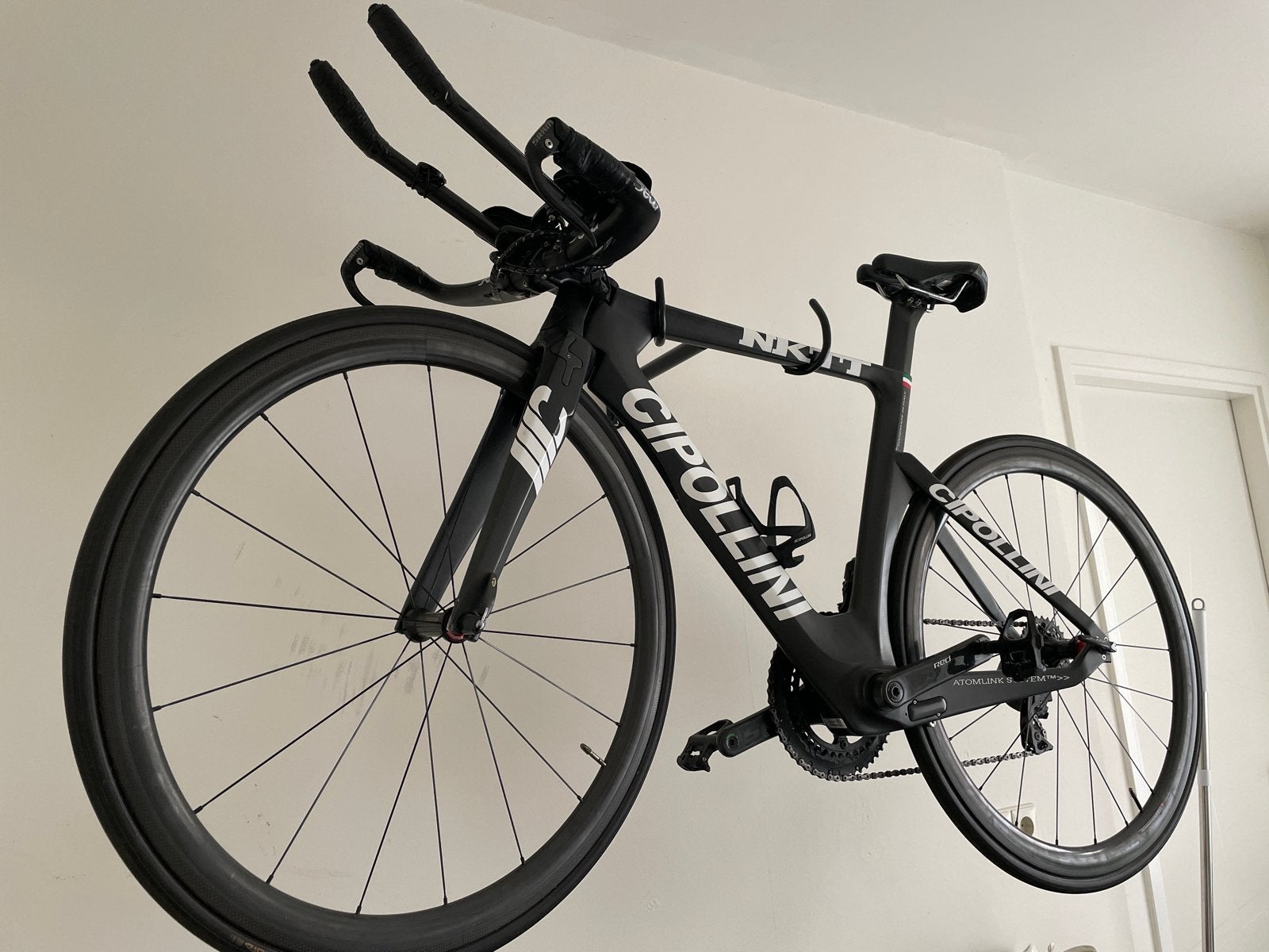 Cipollini TT fiets S met SRAM Red en ISM zadel, Fietsen en Brommers, Overige merken, Gebruikt, Carbon, Meer dan 20 versnellingen