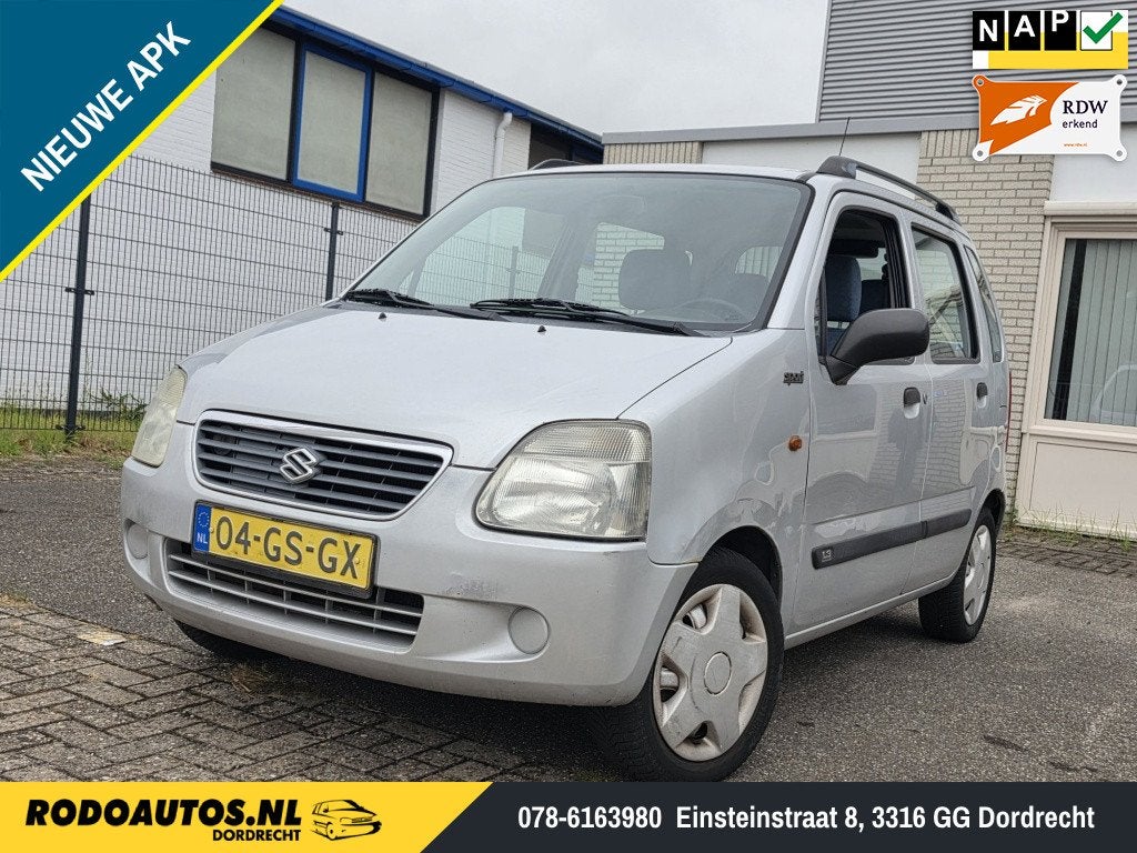 Suzuki Wagon R+ 1.3 GL Elektr. Pakket Nieuwe APK ✅, Gebruikt, 31 €/maand, 4 cilinders, Origineel Nederlands