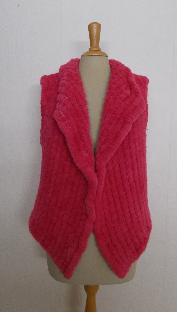 Super zacht faux fur roze vest van Rino & Pelle! L, Verzenden, Zo goed als nieuw, Maat 42/44 (L), Roze