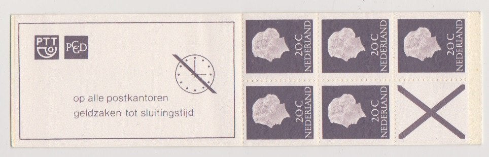 Nederland PB 6 E Postfris ; MEER POSTZEGELBOEKJES 10% CW, Ophalen of Verzenden, Na 1940, Postfris