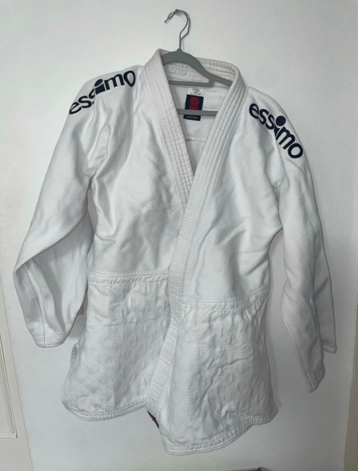 Essimo Judo Wedstrijdpak Wazari 185cm- Wit (incl. band), Judo, Maat L, Ophalen of Verzenden, Nieuw
