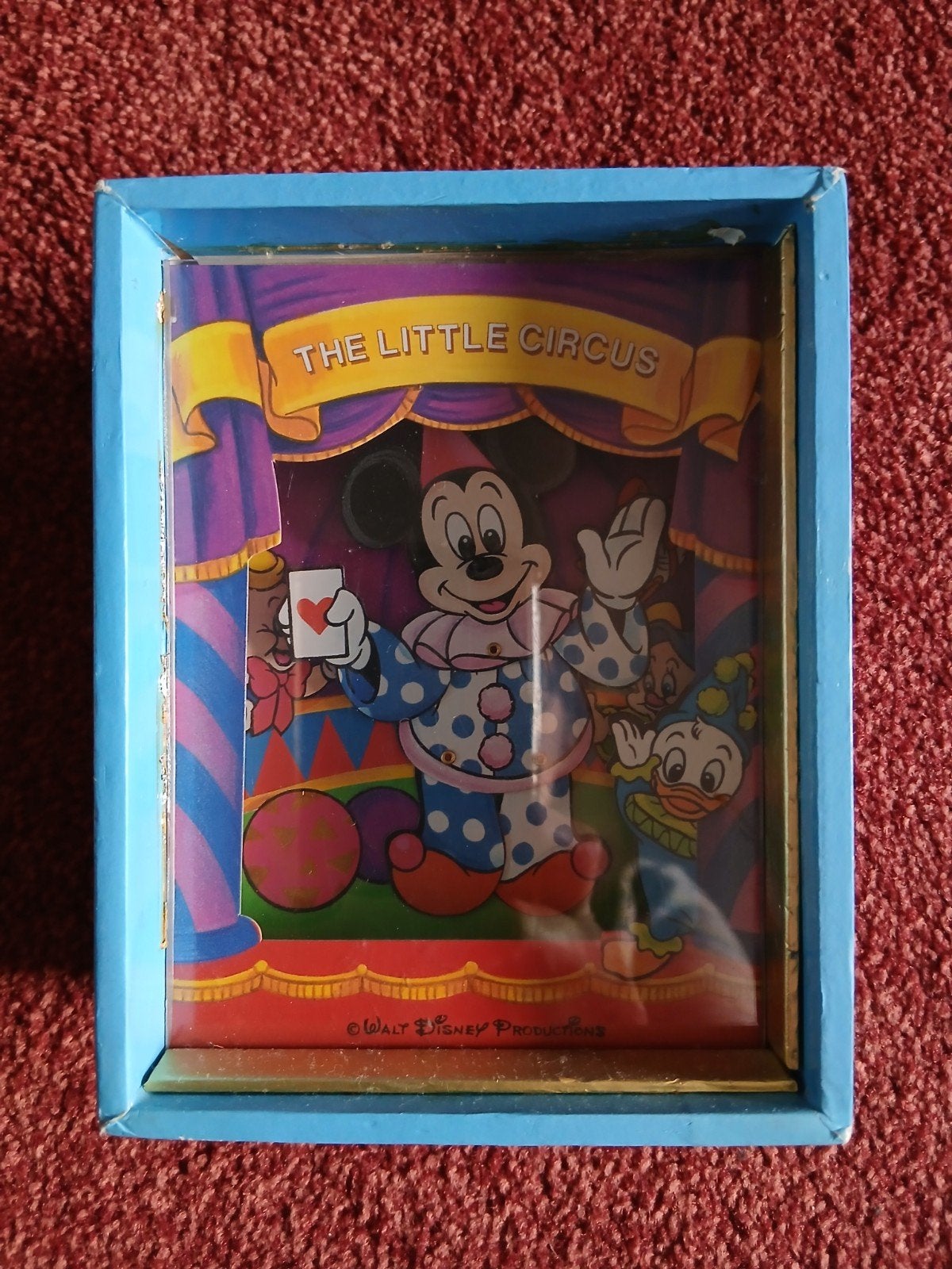 Disney Mickey Mouse Club March Muziekdoos Schmid, Verzamelen, Ophalen of Verzenden, Mickey Mouse, Gebruikt, Overige typen