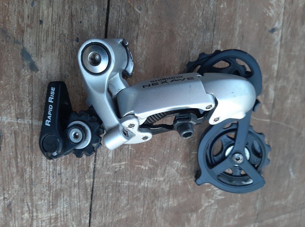 Shimano Nexave RD C531 Rapid Rise Achterderailleur, Fietsen en Brommers, Fietsonderdelen, Ophalen, Stadsfiets, Zo goed als nieuw