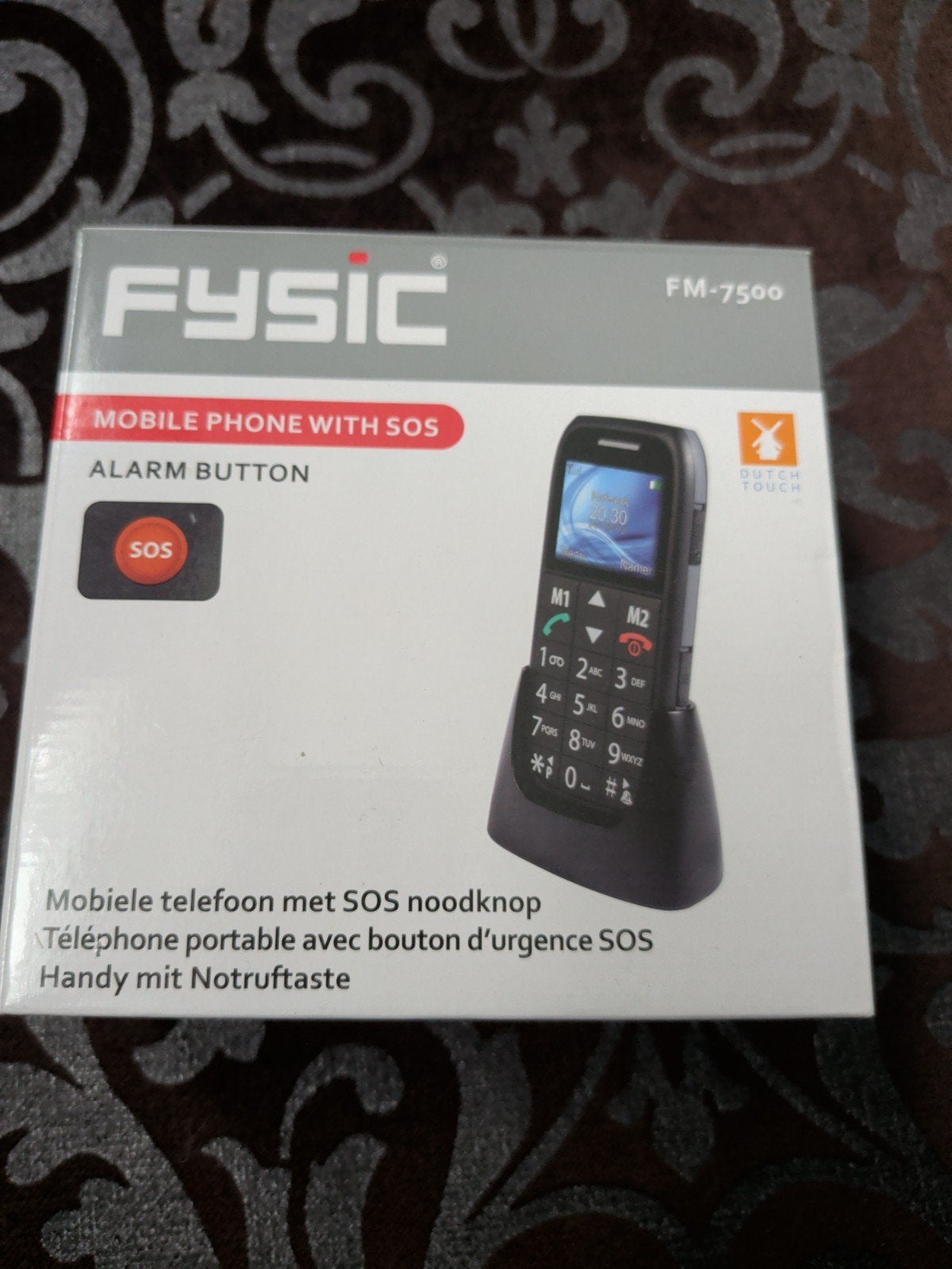 Fysic FM-7500 Mobiele Telefoon met SOS Noodknop, Ophalen of Verzenden, Geen camera
