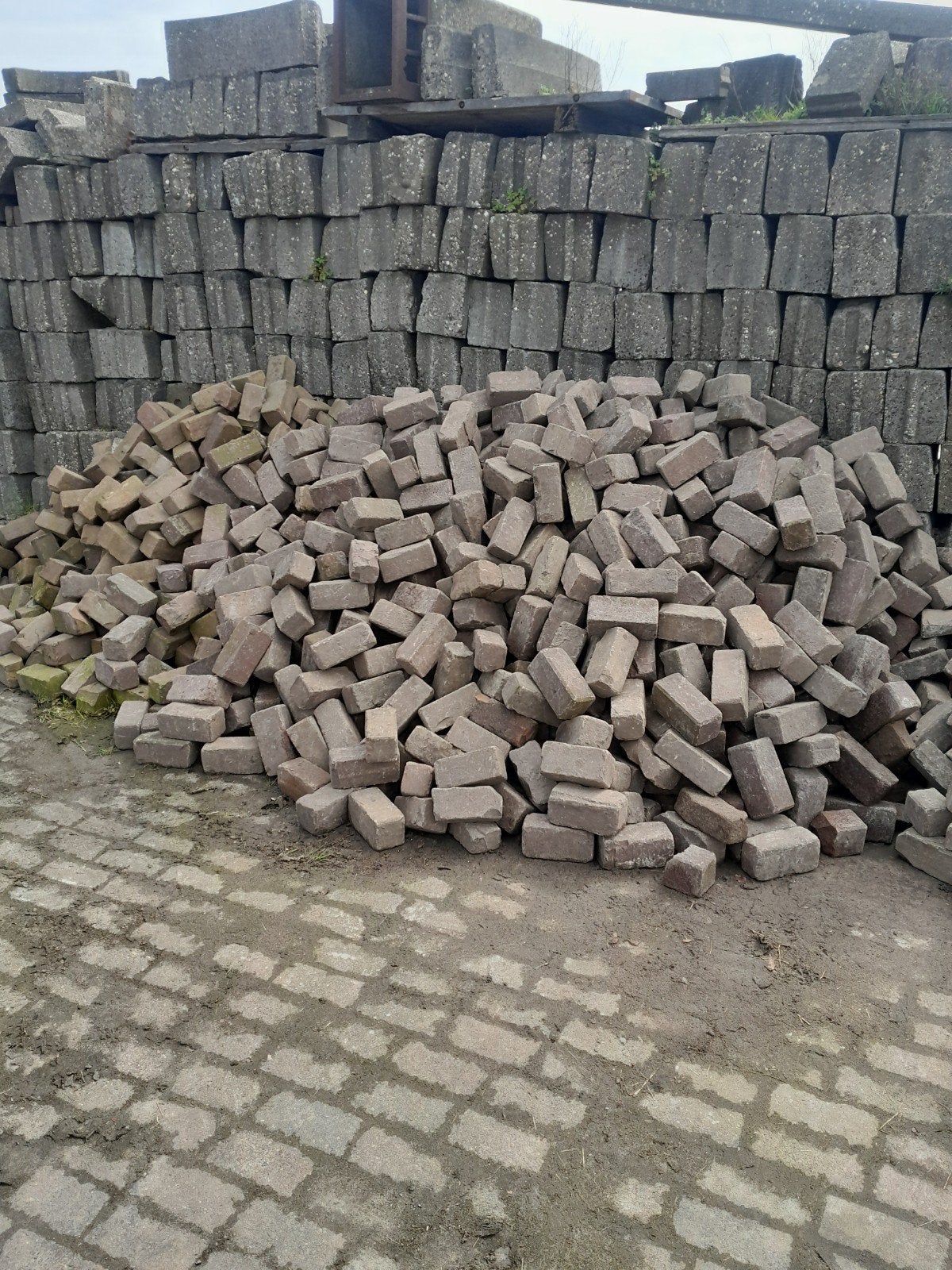 Gebakken klinkers ,tien duimers  85m2 prijs op aanvraag, Ophalen of Verzenden, Keramiek, 10 m² of meer, Klinkers