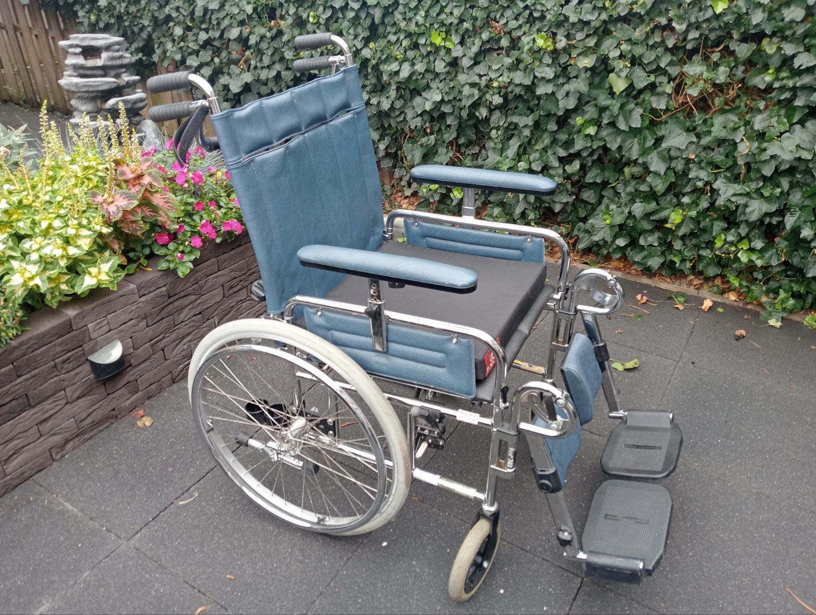 comfortabele rolstoel, Diversen, Rolstoelen, Ophalen, Inklapbaar, Gebruikt, Duwrolstoel