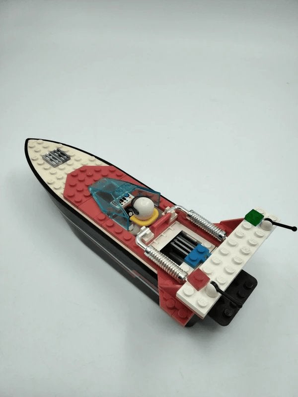 LEGO System set 4002 "Riptide Racer" uit 1996., Inclusief minifiguren, Gebruikt, Overige thema's, Lego
