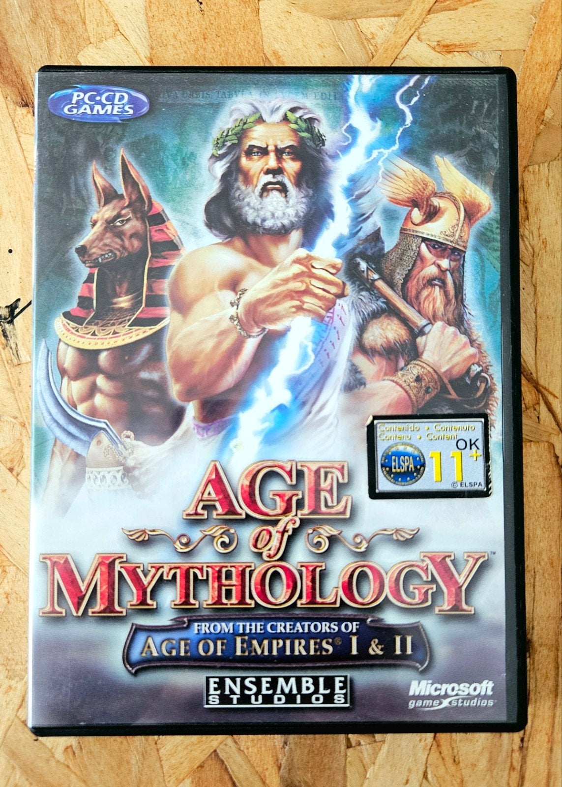 Age of Mythology (PC, 2002) - 100% Compleet (CIB), Spelcomputers en Games, Games | Pc, Gebruikt, Strategie en Constructie, 1 speler