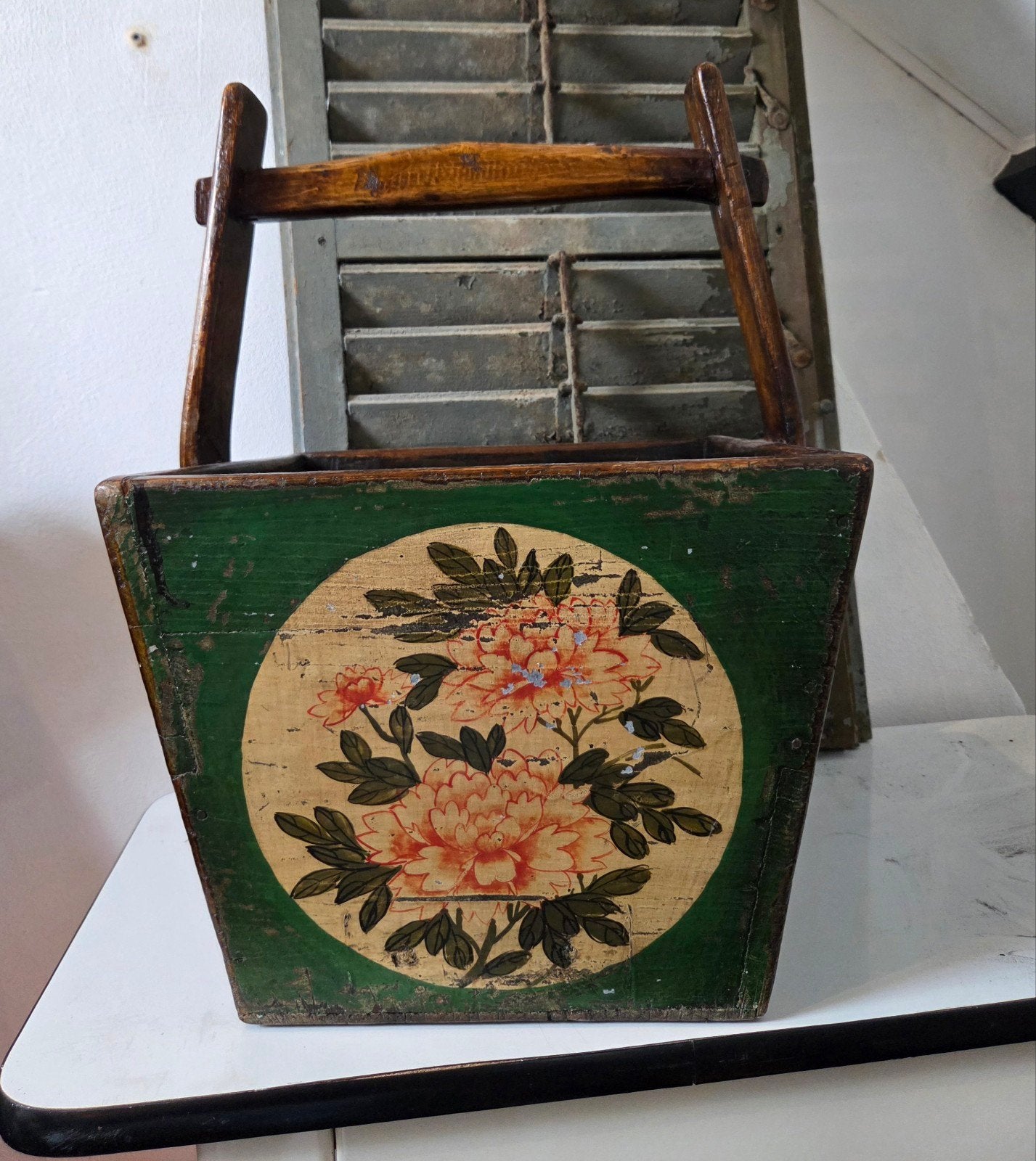 Antieke Chinese rijstmand, Antiek en Kunst, Curiosa en Brocante, Ophalen