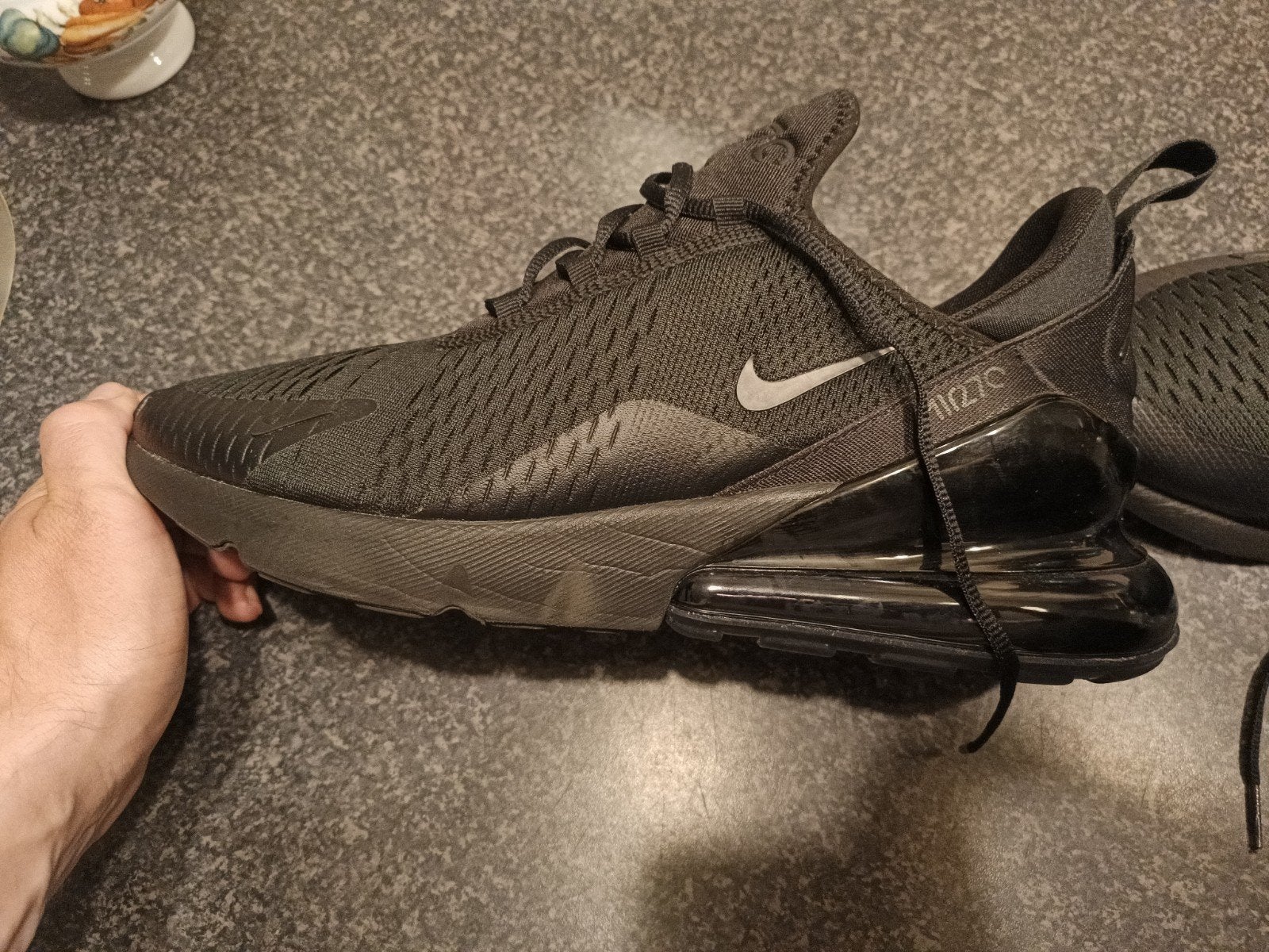 Nike Air7C Maat 47 zwart 1 x gedragen dus zo goed als nieuw!, Kleding | Heren, Schoenen, Ophalen, Zo goed als nieuw, Zwart