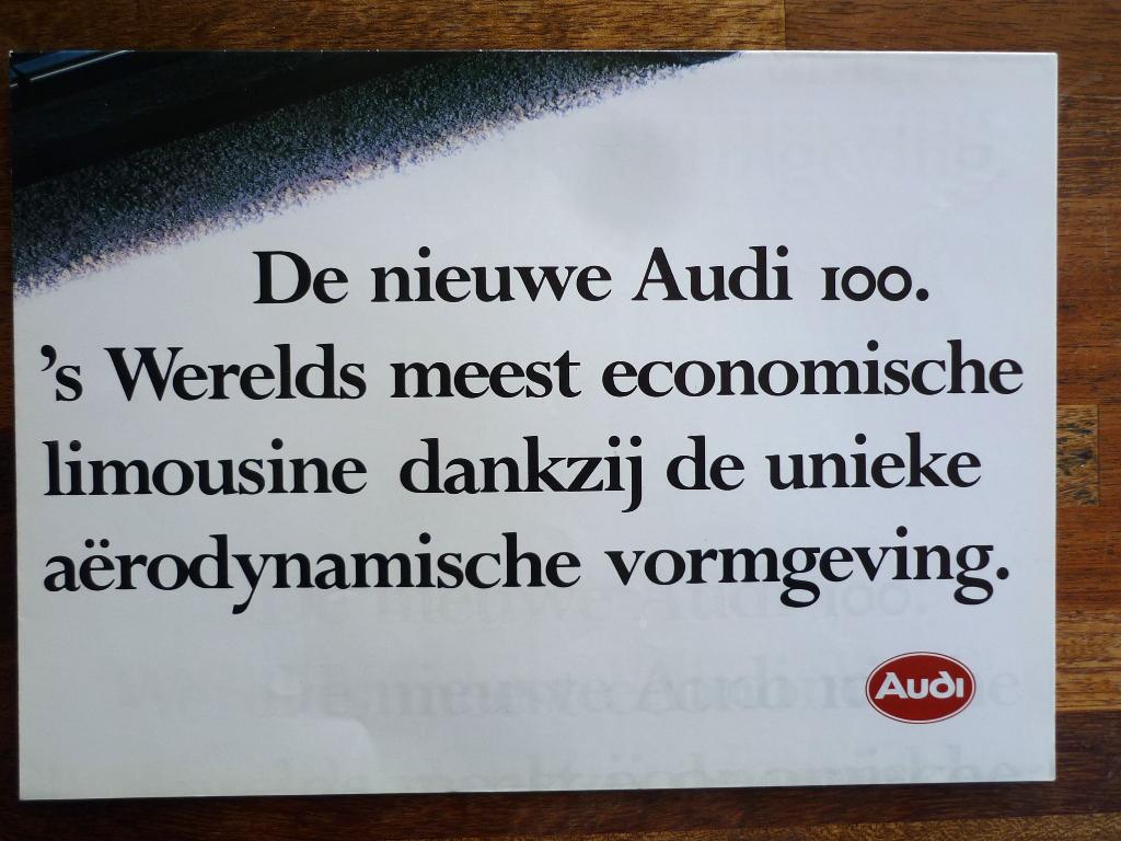 Audi 100 (1982/1983), Ophalen of Verzenden, Nieuw, Audi