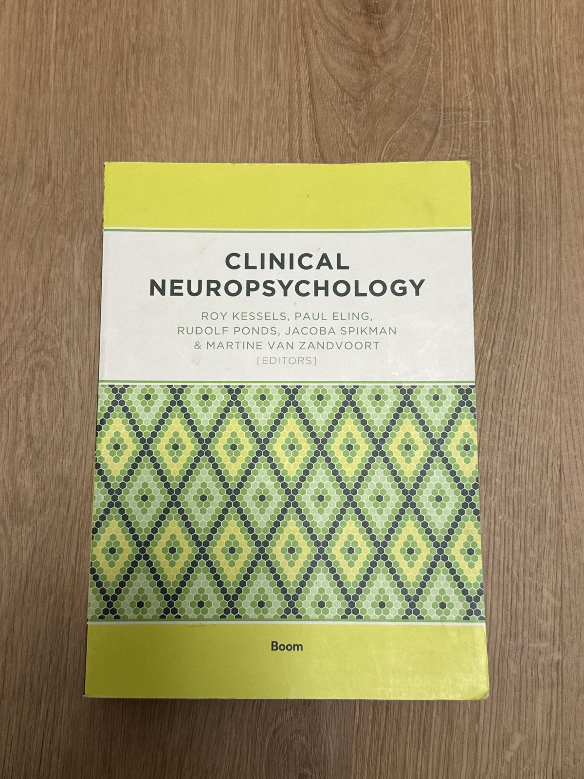 Clinical Neuropsychology - Studieboek, Boeken, Ophalen of Verzenden, Gamma, Zo goed als nieuw, WO