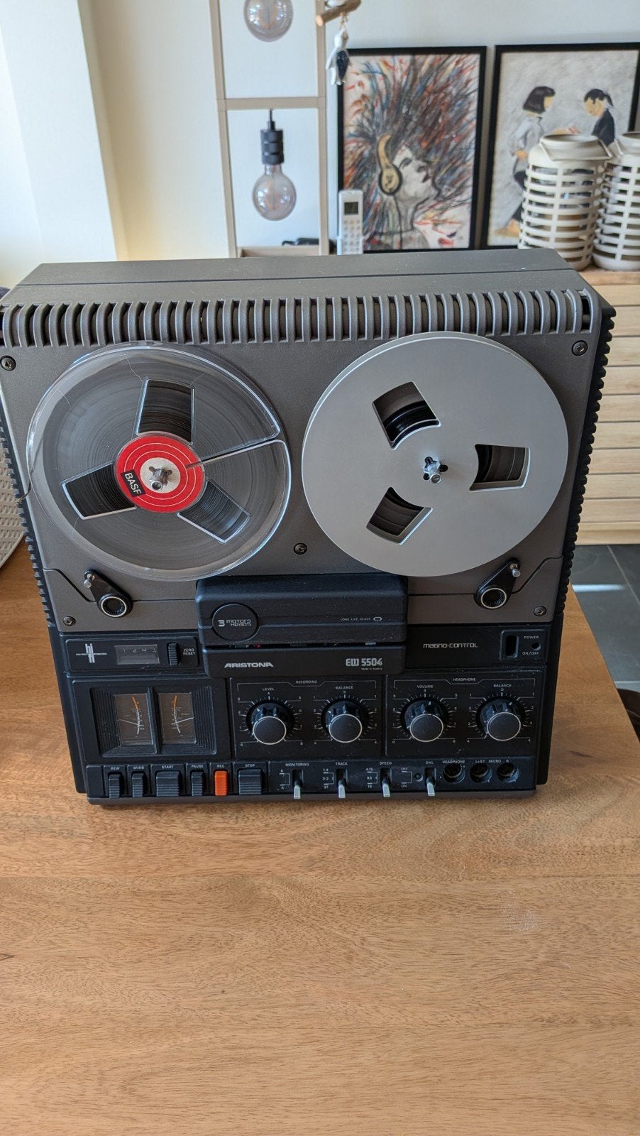 aristona ew 5504 (Philips N 4504) bandrecorder, Ophalen of Verzenden