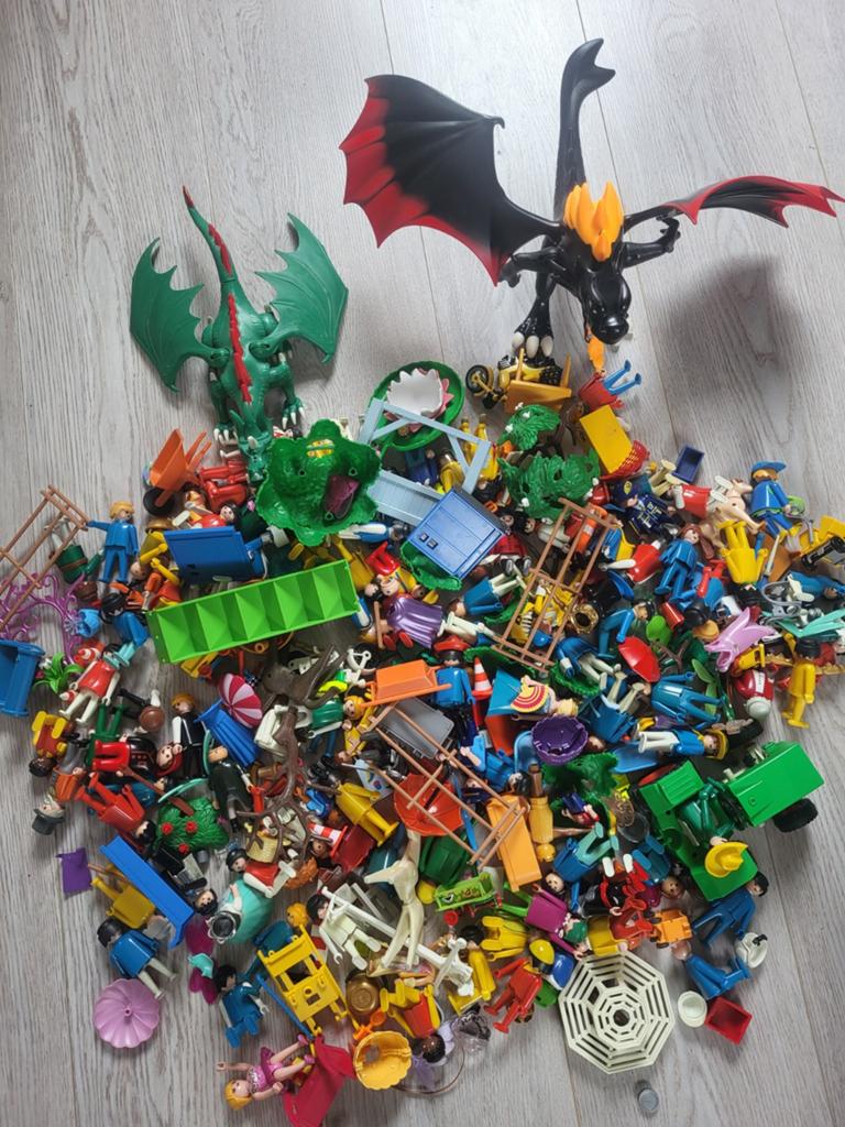 Playmobil grote verzameling, Verzenden, Zo goed als nieuw