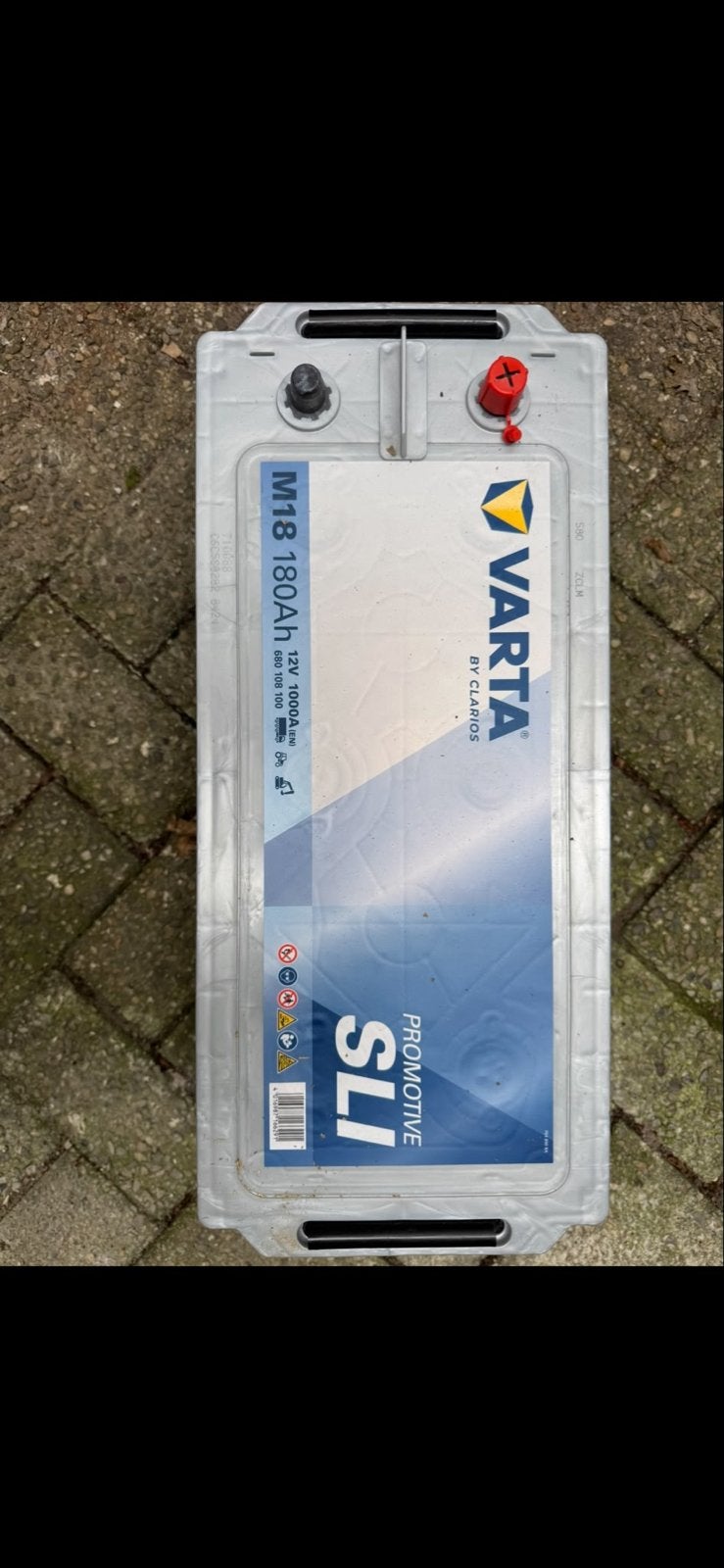 Varta M18 180Ah 1000A Promotive SLI Accu, Ophalen of Verzenden, Gebruikt