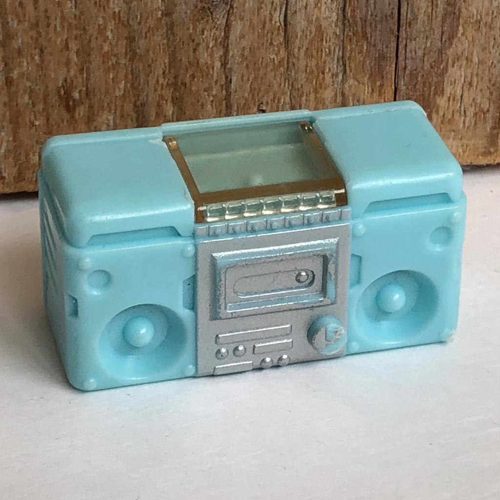 Blauwe vintage stereo cd speler, Ophalen of Verzenden, Zo goed als nieuw, Toebehoren