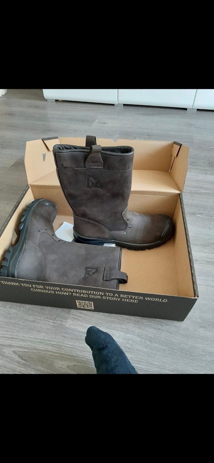 Nieuwe in doos!! Emma veiligheidslaarzen S3 - Maat 45, Ophalen of Verzenden, Nieuw