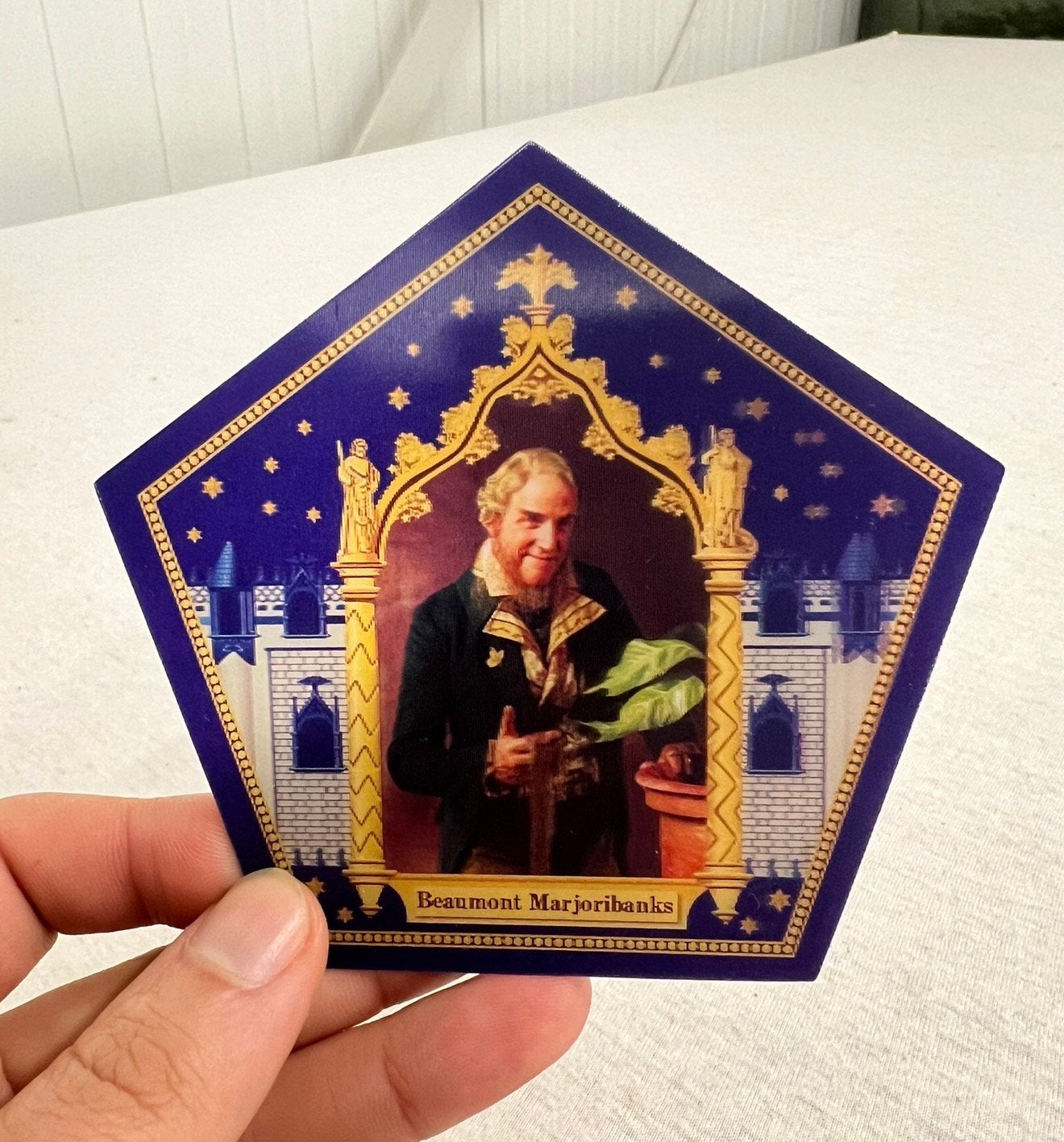 Harry Potter Beaumont Marjoribanks Wizard Choco frog card, Nieuw, Ophalen of Verzenden, H, H