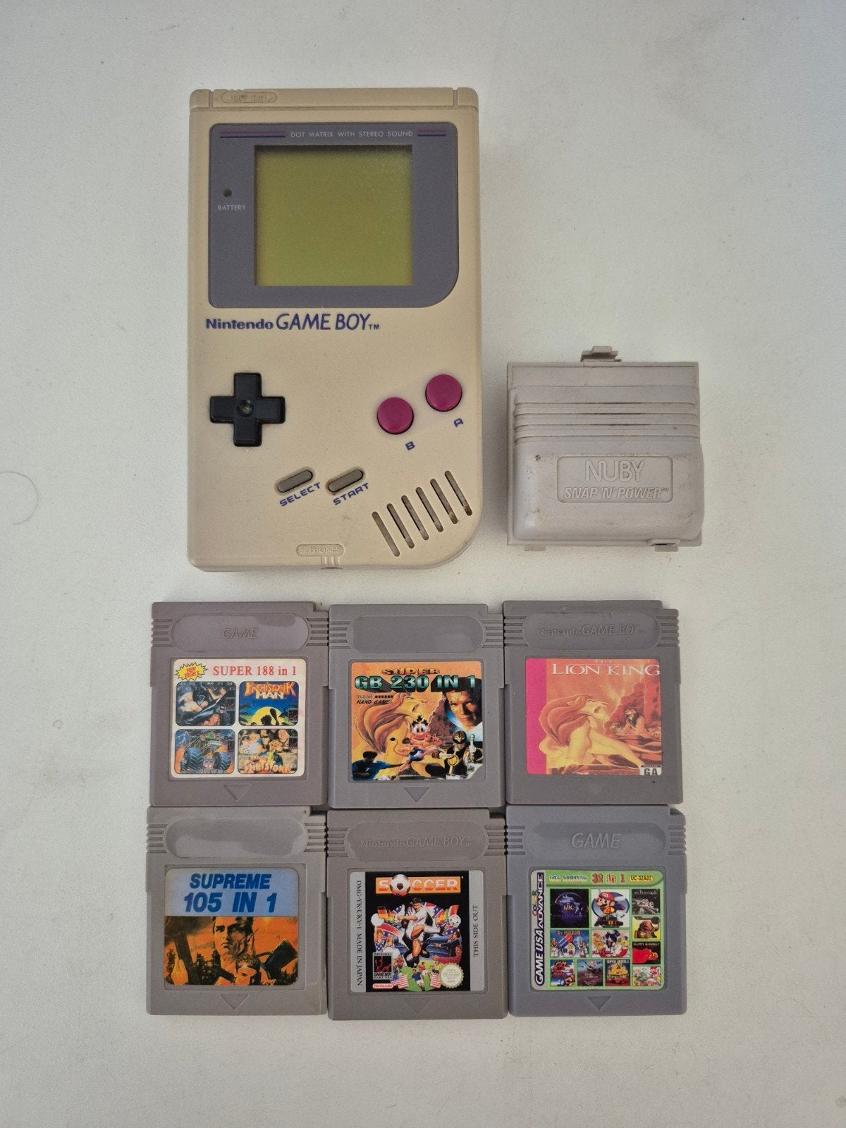 Nintendo gameboy met spellen, Spelcomputers en Games, Spelcomputers | Nintendo Game Boy, Ophalen of Verzenden, Gebruikt, Game Boy Classic