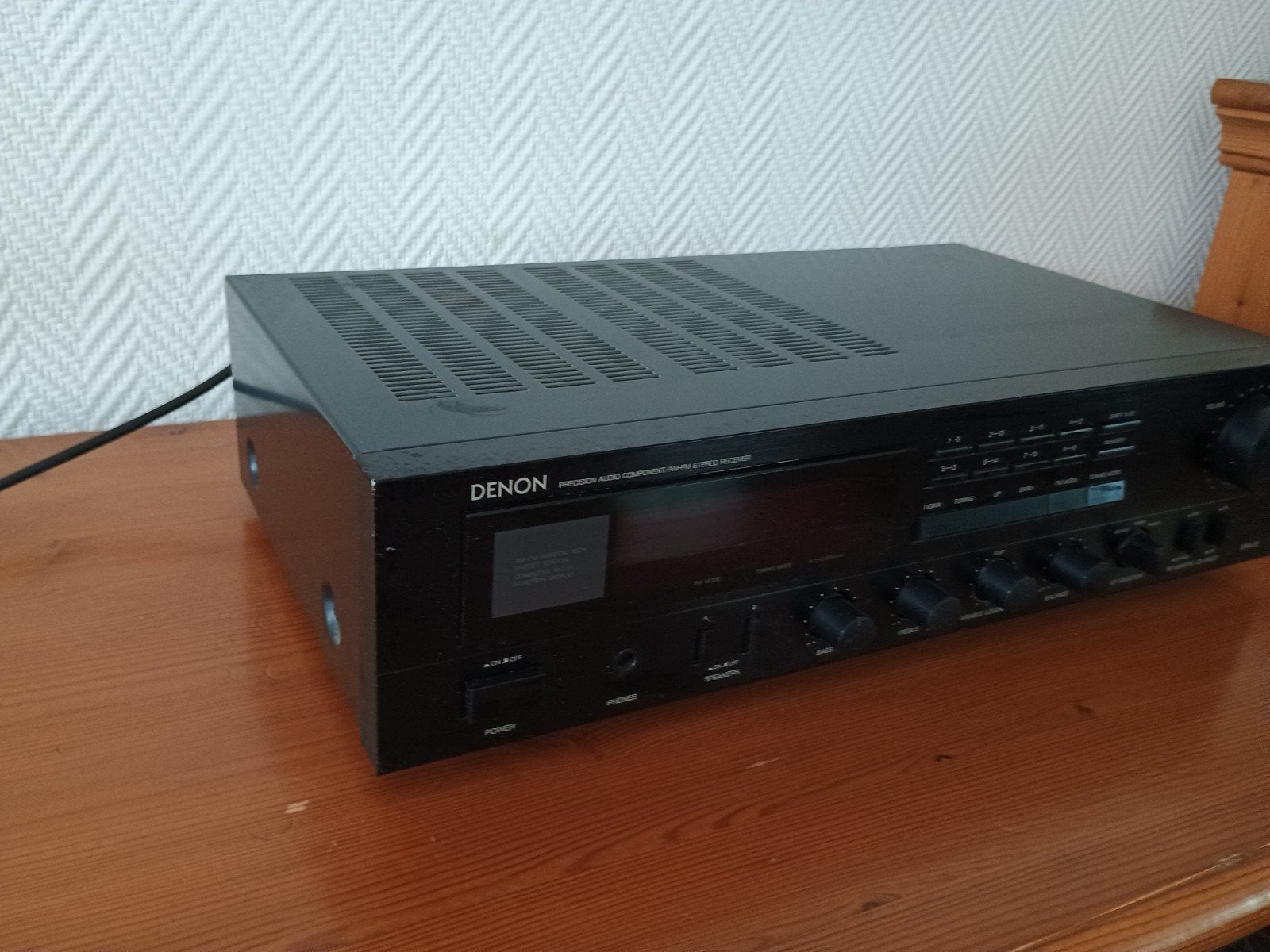 Denon DRA-325 Stereo Receiver - Vintage Audio, Audio, Tv en Foto, Versterkers en Receivers, Ophalen, Gebruikt, Denon, 60 tot 120 watt