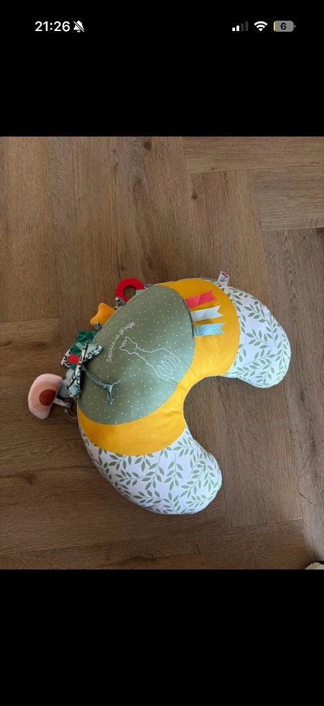 Sophie de giraf Cosy Play Speelkussen - Tummy time, Kinderen en Baby's, Speelgoed | Babyspeelgoed, Ophalen of Verzenden, Zo goed als nieuw