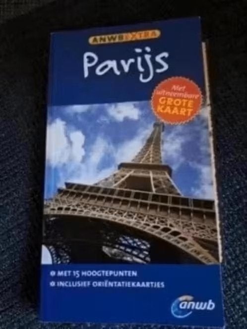 ANWB eXtra - PARIJS stadsgids incl. grote stadskaart, Europa, Ophalen of Verzenden, Zo goed als nieuw, Reisgids of -boek