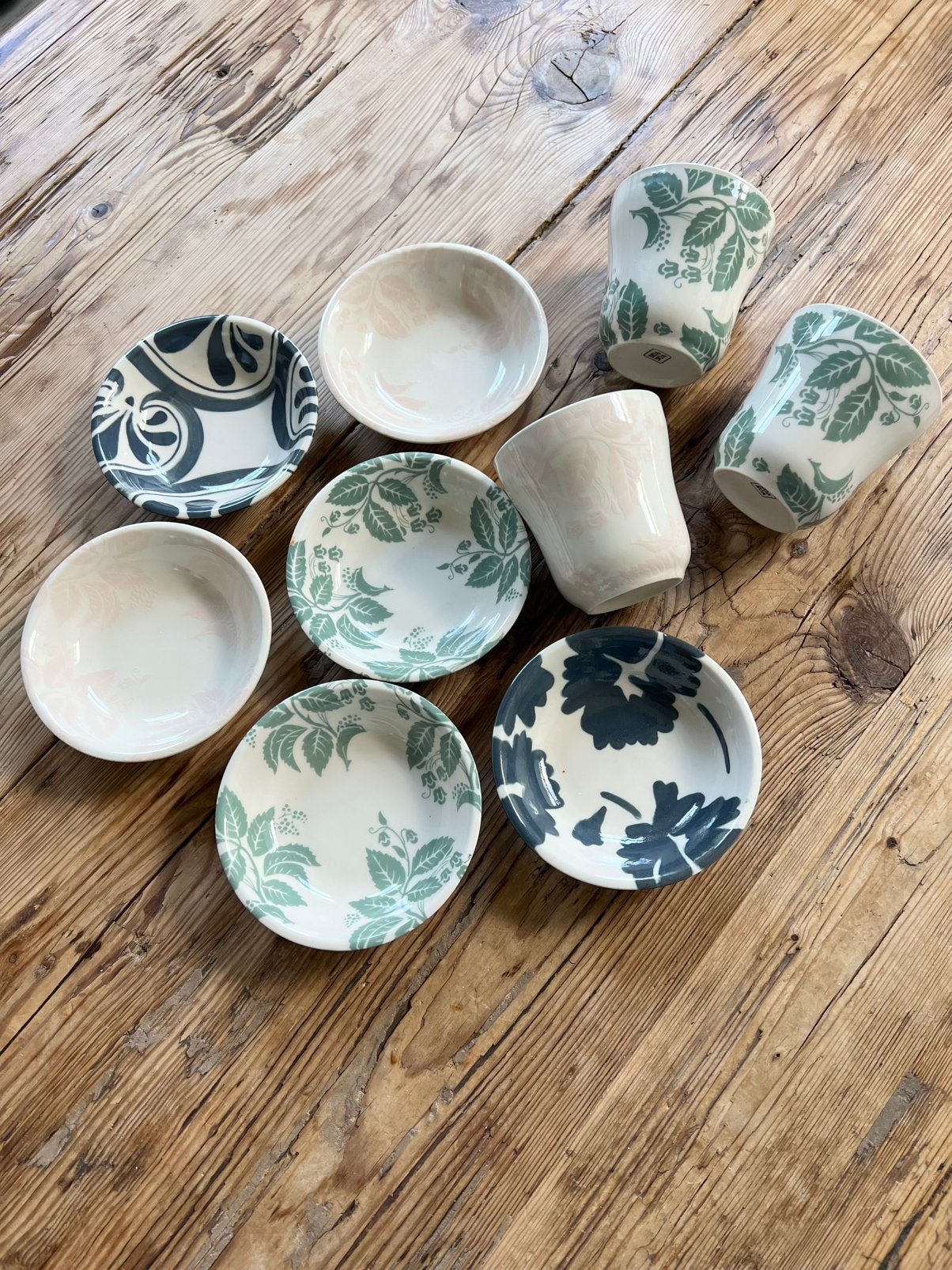Noa Noa schaaltjes en bekers - set van 9, Huis en Inrichting, Ophalen, Overige merken, Keramiek, Zo goed als nieuw