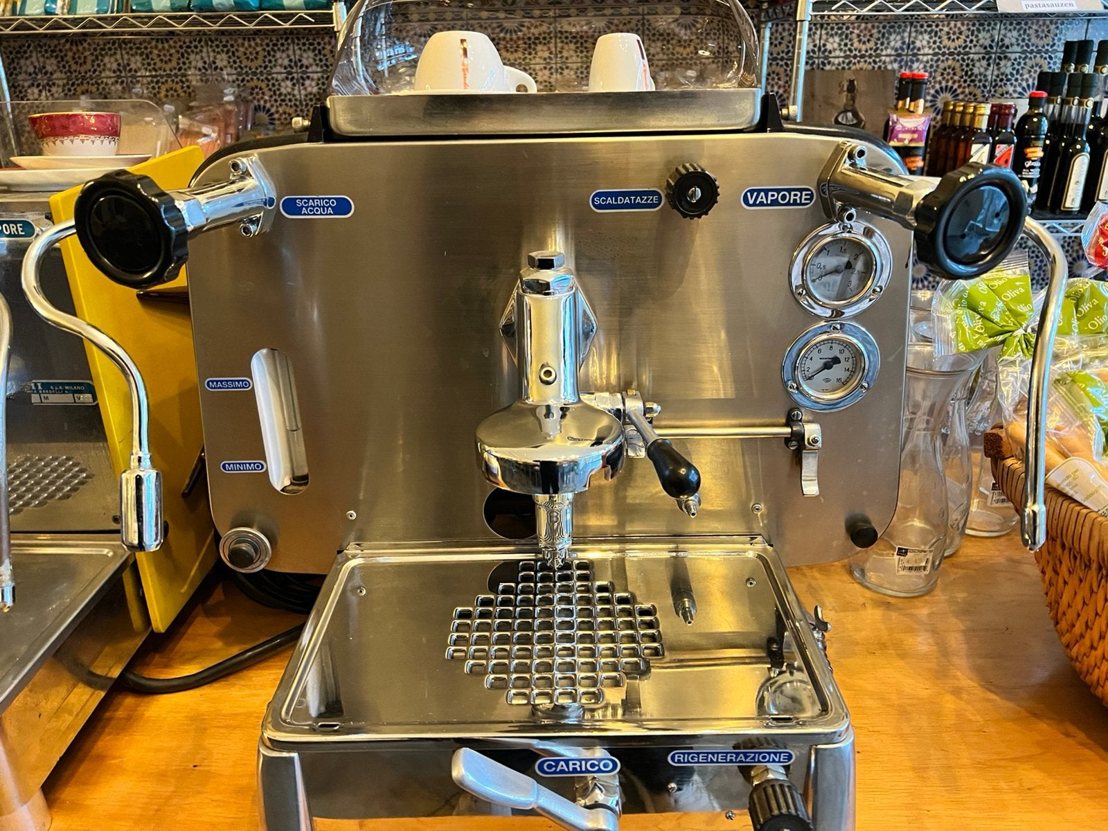 Vintage faema E61 jaar 1964, Ophalen, Zo goed als nieuw, Koffiemachine