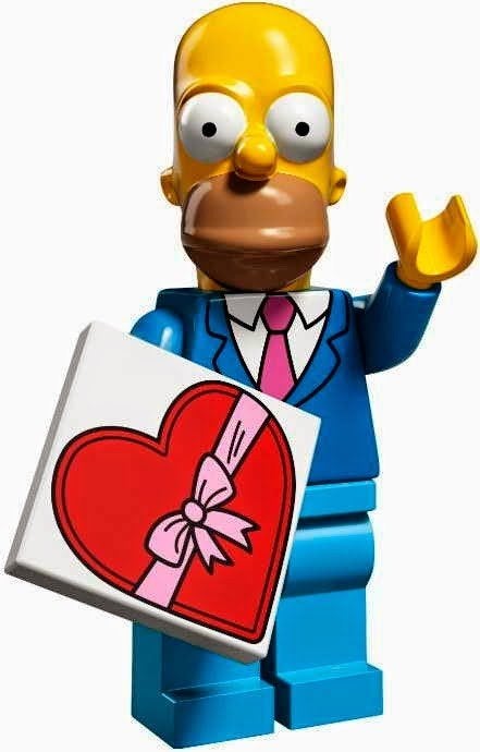 LEGO Homer Simpson minifiguur Simpsons serie 2 - 71009, Lego, Nieuw, Ophalen of Verzenden, Minifiguren serie