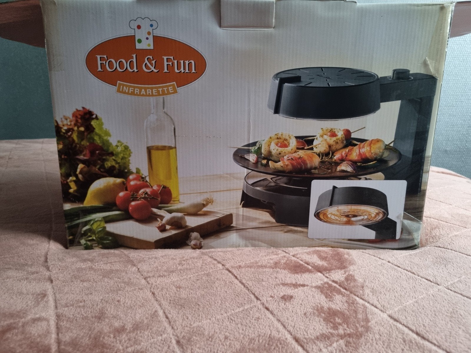 Food & Fun Infrarette Raclette - Zo goed als nieuw, Witgoed en Apparatuur, Gourmetstellen, Ophalen