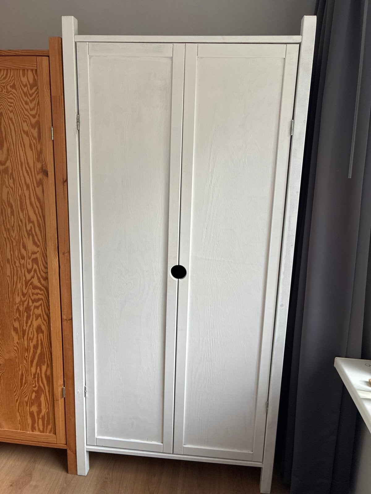 IKEA Kledingkast wit hout - 185x85x51cm, Ophalen, Gebruikt, 50 tot 100 cm, 150 tot 200 cm