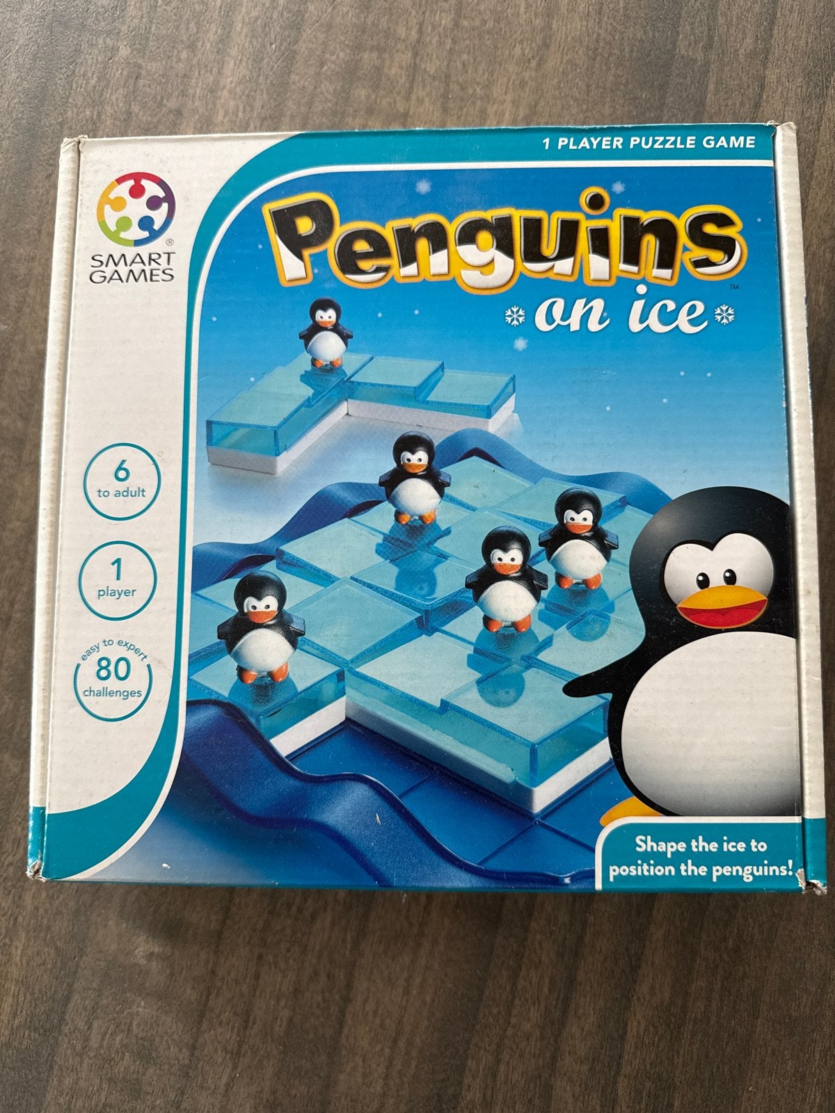 Smart Games Penguins on Ice - Puzzelspel, Een of twee spelers, Ophalen of Verzenden, Zo goed als nieuw