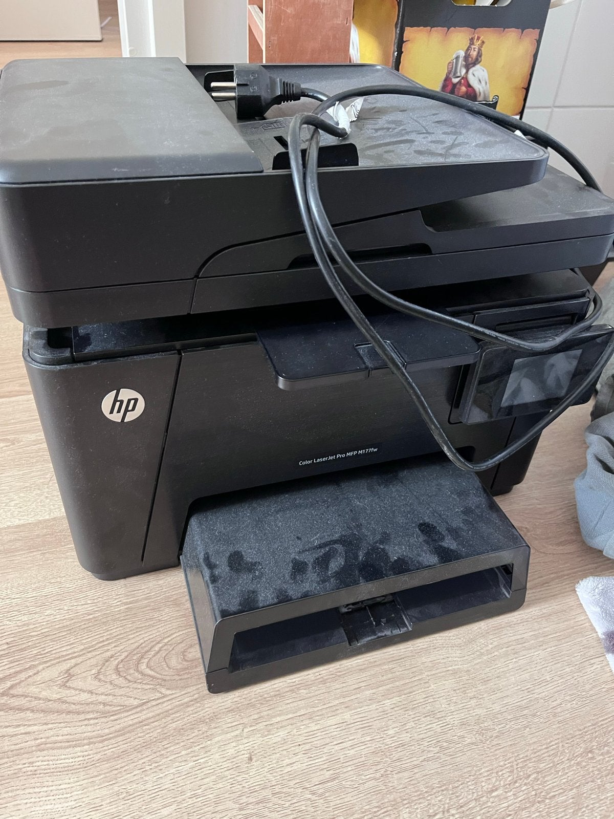 HP Color LaserJet Pro MFP M177fw All-in-One Printer, Computers en Software, Printers, Ophalen, Gebruikt, Faxen, All-in-one