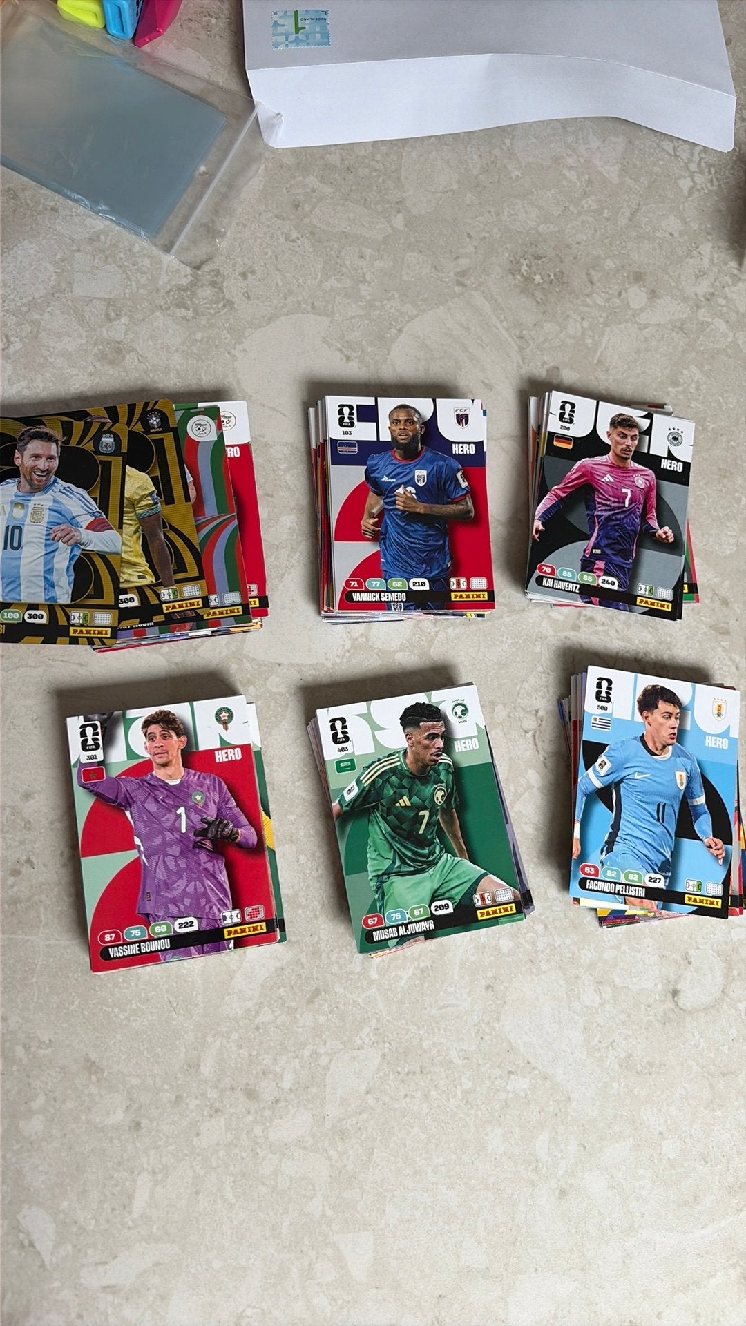 Panini WK2026 kaarten ruilen/kopen, Ophalen of Verzenden, Nieuw, Meerdere plaatjes