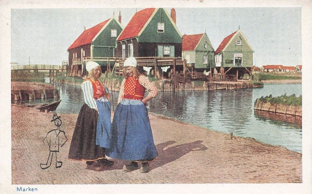 702-246-009 Marken, Verzenden, Voor 1920, Noord-Holland