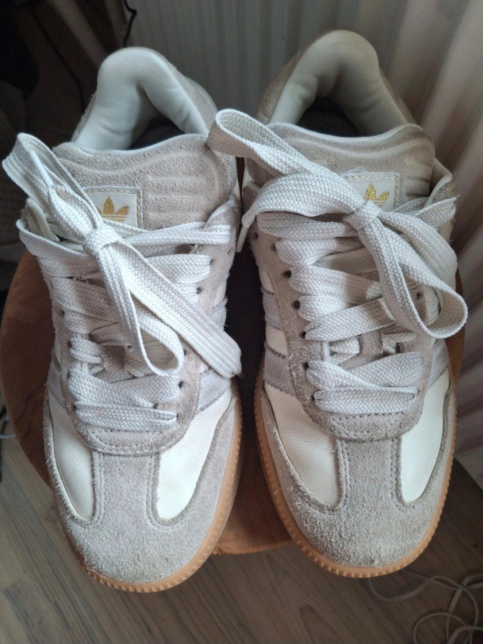 Adidas Samba XLG sneakers, Adidas, Wit, Ophalen of Verzenden, Sneakers of Gympen