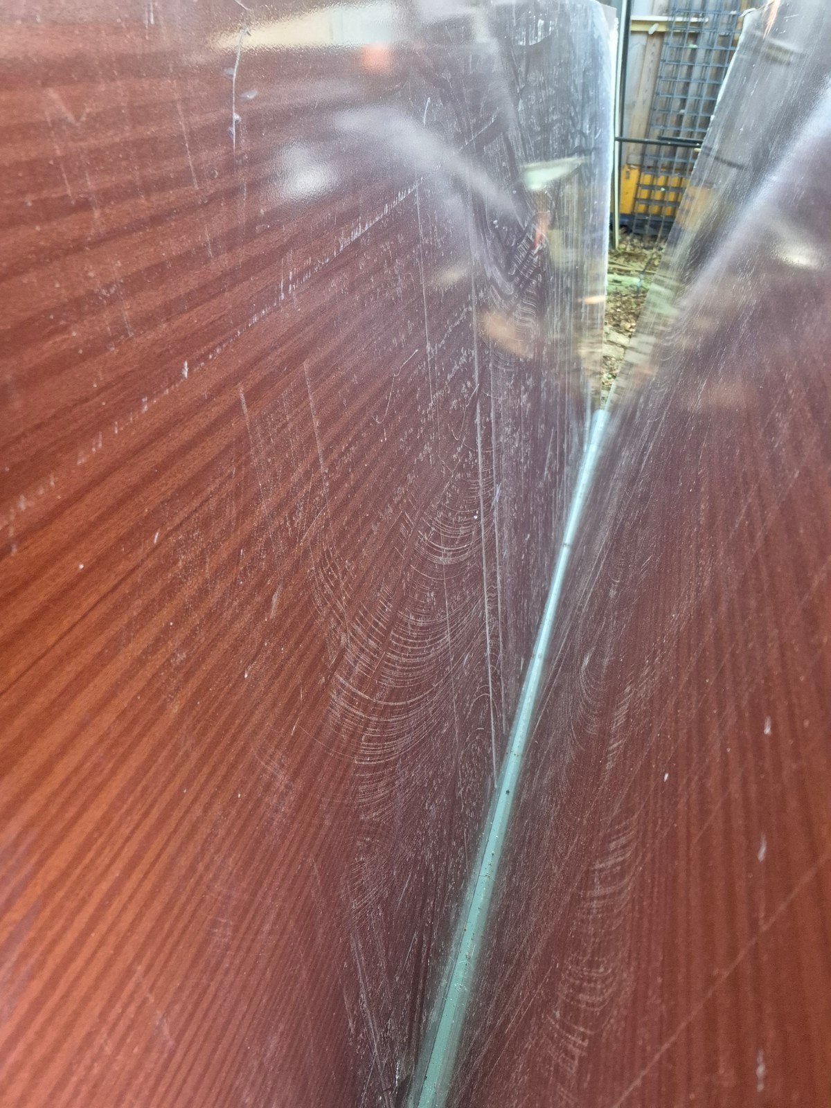Trespa 8mm dik 130x305cm beide kanten hetzelfde, Ophalen, HPL, Nieuw, .