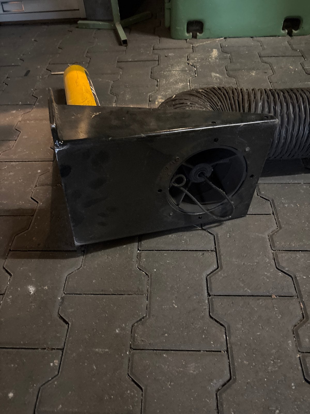 Plymovent afzuigslang met mondstuk zonder motor., Ophalen, Gebruikt