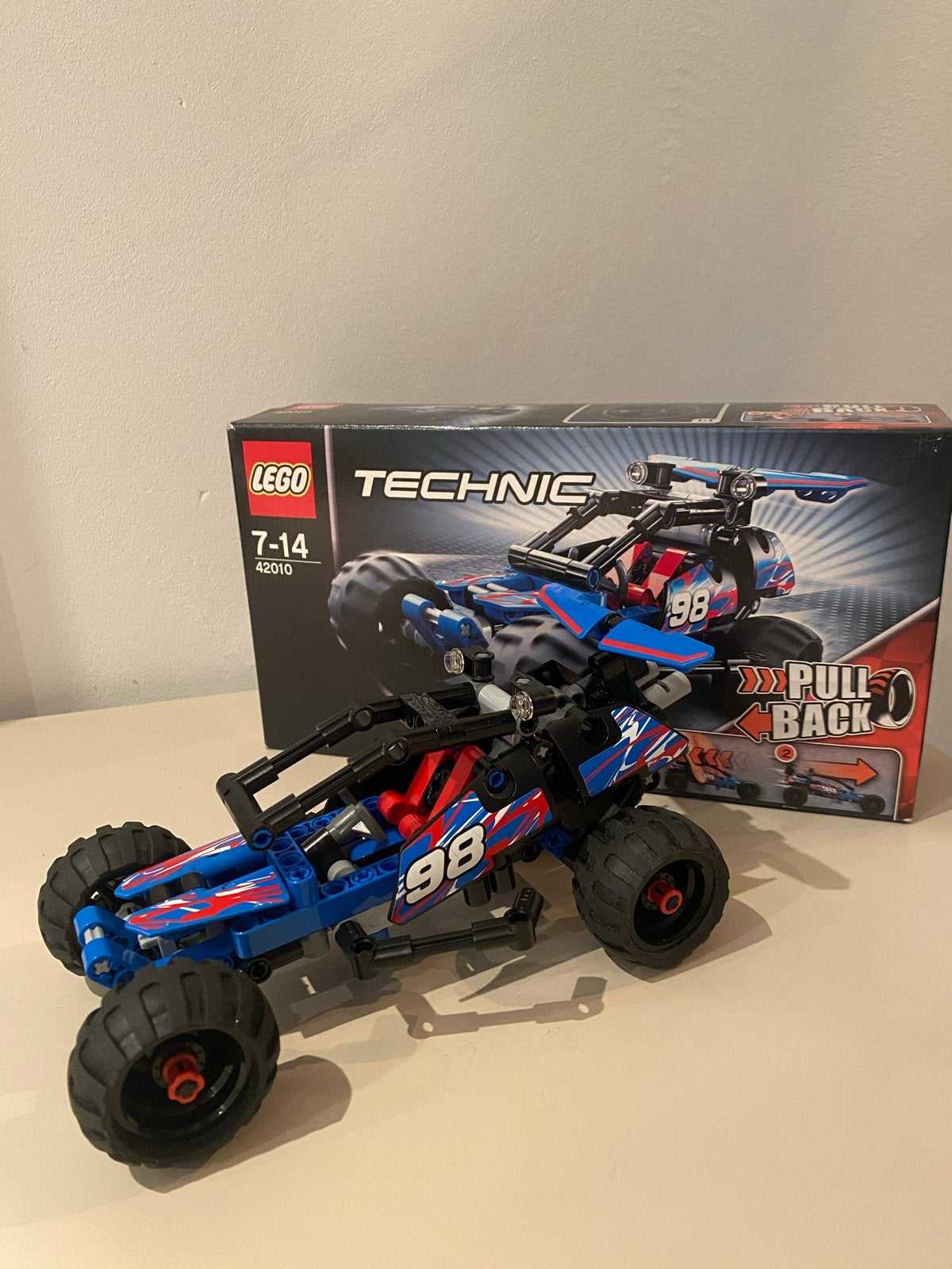 LEGO Technic 42010 Off-Road Racer 100% compleet met doos, Lego, Ophalen of Verzenden, Zo goed als nieuw, Complete set