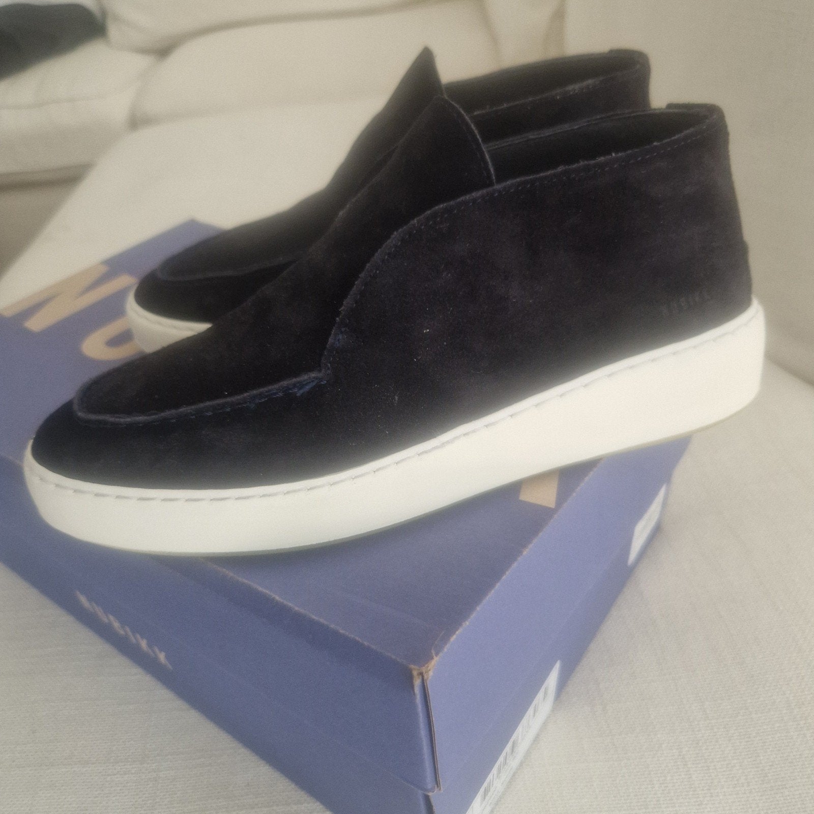 NUBIKK suède sneakers - Zo goed als nieuw maat 40, Blauw, NUBIKK, Ophalen of Verzenden, Sneakers of Gympen