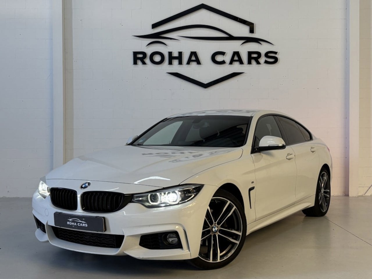BMW 4-serie Gran Coupé 418i Executive *ABC Klep* *M-Sport*, Auto's, Automaat, Gebruikt, Euro 6, Wit