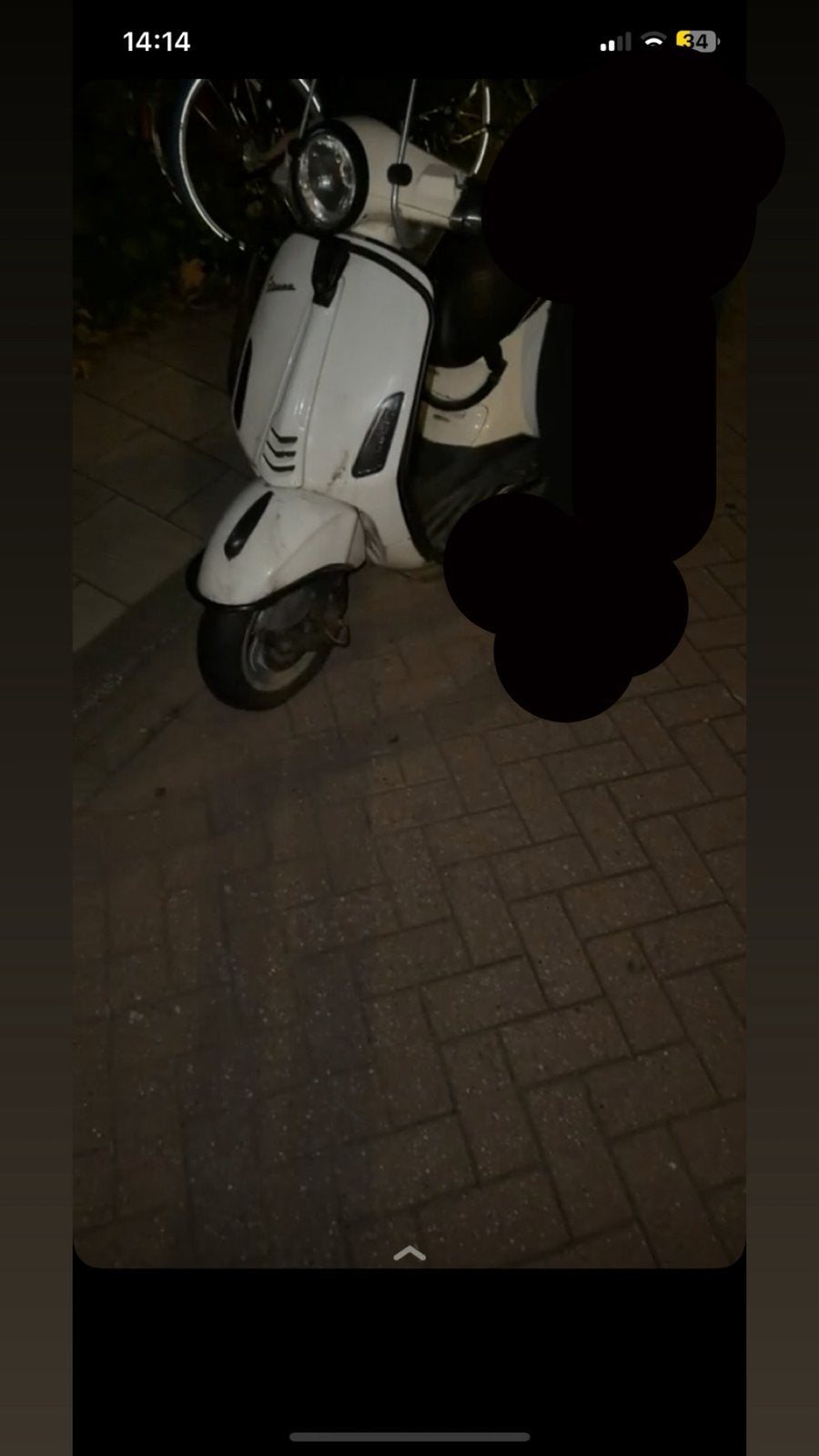 Vespa primavera, Ophalen, Gebruikt, Benzine, Vespa