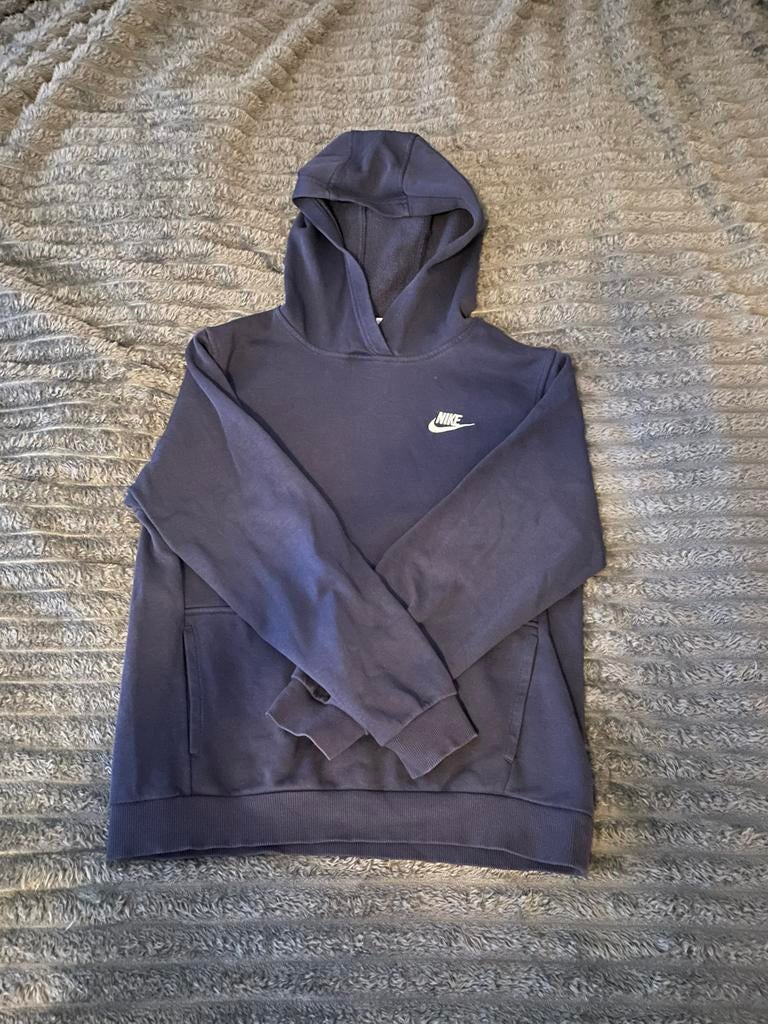 Nike hoodie, Ophalen of Verzenden, Gedragen, Maat 46 (S) of kleiner, Blauw