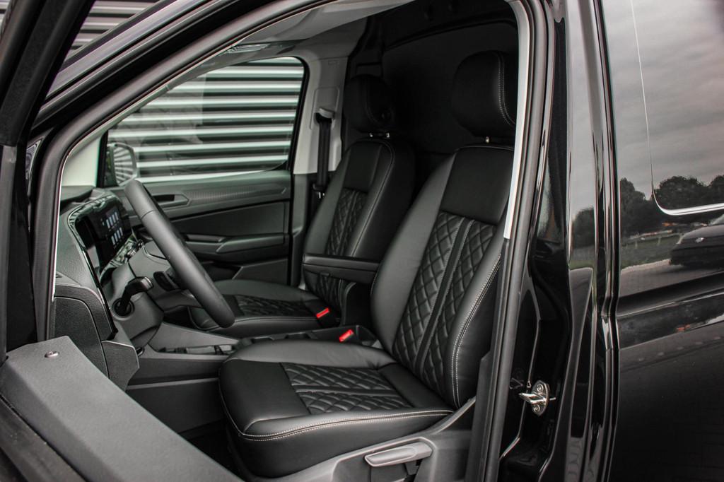 Volkswagen Caddy Cargo 2.0 TDI 122PK DSG JB- EDITION / MAXTR, Auto's, Bestelauto's, Gebruikt, Zwart, 4 cilinders, Volkswagen