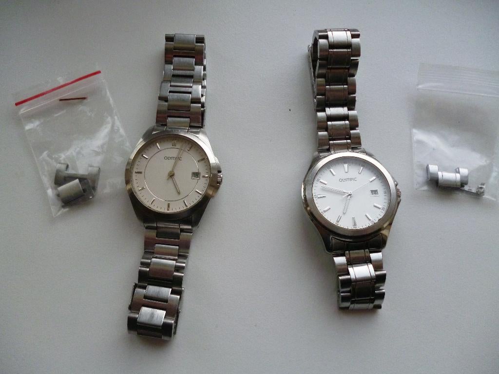 olympic heren horloges, Ophalen of Verzenden, Nieuw, Staal, Overige merken