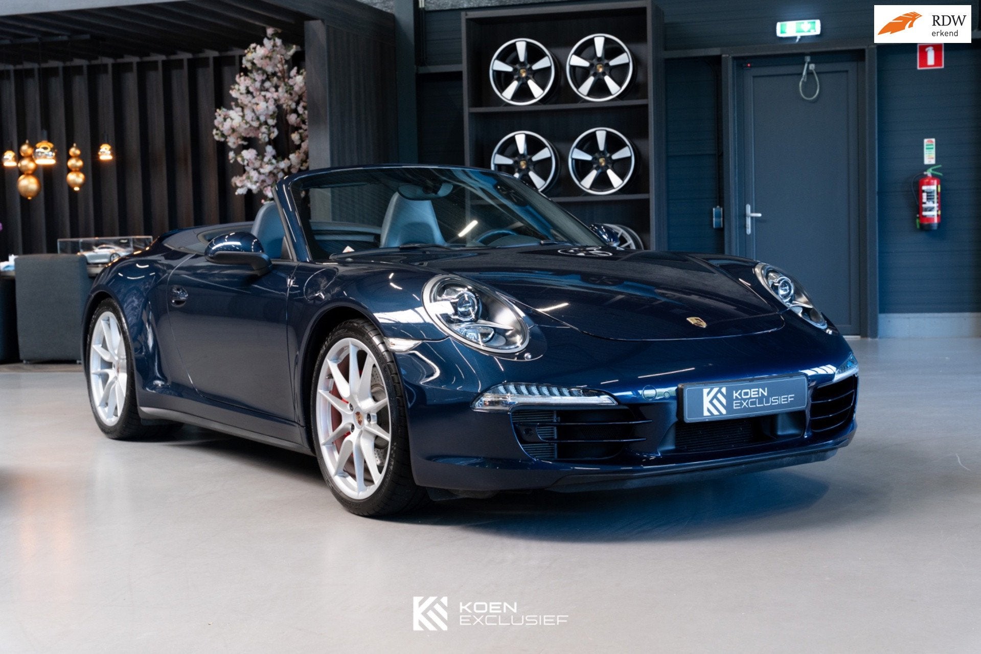Porsche 911 Cabrio 991 3.8 Carrera 4S X51 powerkit, 18-weg s, Auto's, Automaat, 430 pk, Cabriolet, Bedrijf
