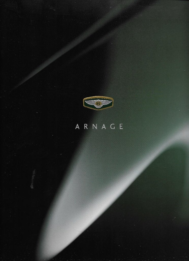 BENTLEY ARNAGE,  1998, Boeken, Ophalen of Verzenden, Zo goed als nieuw, Overige merken